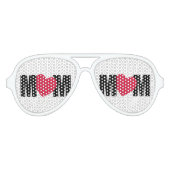 自分のママの贈り物を作成する – それをパーソナライズ！ アビエーターサングラス (正面)