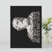 自分のミームとミームを言う カード (スタンド正面)