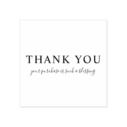 自分のメッセージを作カスタム成する感謝する木製 ラバースタンプ (インプリント)