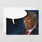 自分のメッセージを送信#TheIdesOfTrump ポストカード (正面/裏面)