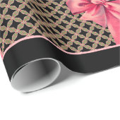 自分のメッセージクリスマスボウ30X6 ラッピングペーパー (ロールコーナー)