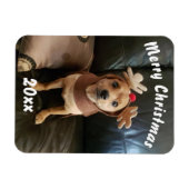 自分のメリークリスマスマグネットを作成する マグネット (横)