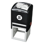 自分のモダン差出人住所の自己入力の作成 セルフインキングスタンプ (商品)