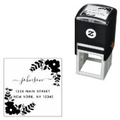 自分のモダン差出人住所の自己入力の作成 セルフインキングスタンプ (インサイチュ)