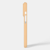自分のモノグラムの桃でパーソナライズ Case-Mate iPhoneケース (裏面 / 左)
