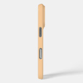 自分のモノグラムの桃でパーソナライズ Case-Mate iPhoneケース (裏面 / 右)