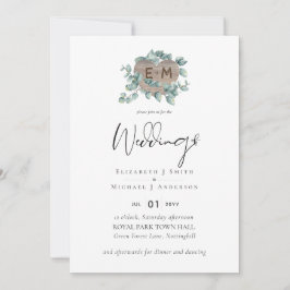 自分のユーカリの緑を結婚作る