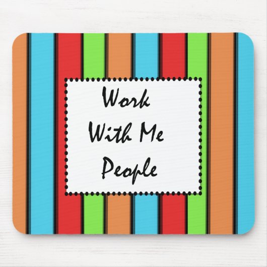 自分のユーザーと作業：マウスパッド マウスパッド (正面)