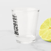 自分のユーザーのスキルッおもしろいプ ショットグラス (右)