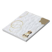 自分のヨークシャーテリア食べのレッスンプラン ノートパッド (回転)