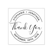 自分のラウンドを結婚作成する ラバースタンプ (インプリント)