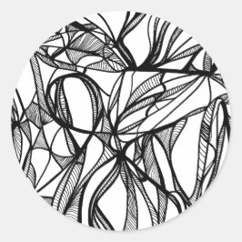 自分のラウンドステッカーにカラーを#2るカラーリングアクティビティ ラウンドシール