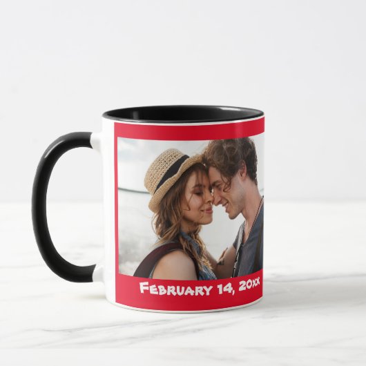 自分のラスベガス写真を作成する マグカップ (左)