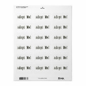 自分のラベルを採用 ラベル (フルシート)