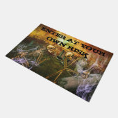 自分のリスクで入力 ドアマット (アングル)