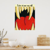 自分のリスクポスターに入る ポスター (キッチン)