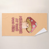 自分のリスクマッシュルームタオルでミジェンダー バスタオル (バスタオル)