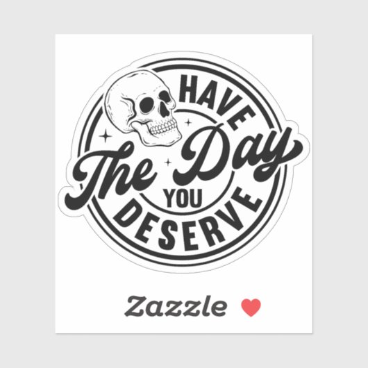 自分のレトロに値する日があるやる気を起こさせる シール (シート)