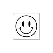 自分のロゴをカスタムかわいい絵文字スマイルを作成 ラバースタンプ (インプリント)