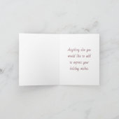 自分のロマンチックなクリスマスグランジ天使を作成 シーズンカード (内部)