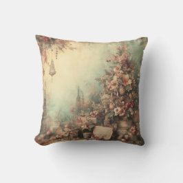 自分のロマンチックなクリスマスツリーをビクトリアン作成する クッション