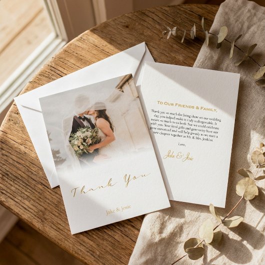 自分のロマンチックな写真、グラディエント結婚、s サンキューカード