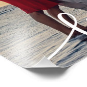 自分のロマンチックな愛の写真の拡大を追加 フォトプリント            (角)