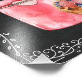 自分のワッフル駅の黒板の看板を作る フォトプリント            (角)