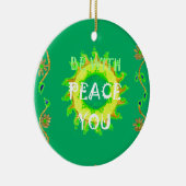 自分の一日の平和を築く オーナメント (右)