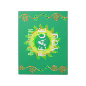 自分の一日の平和を築く ノートパッド (回転)