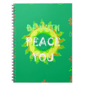 自分の一日の平和を築く ノートブック (正面)