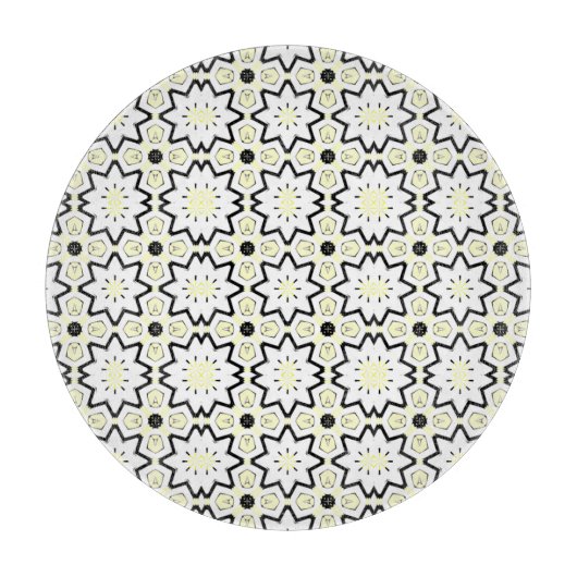 自分の万華鏡のように千変万化するパターンを書く カッティングボード (正面)