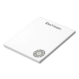 自分の万華鏡のように千変万化するパターンを書く ノートパッド