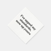 自分の上へ スタンダードカクテルナプキン (角)