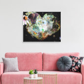 自分の世界 キャンバスプリント (インサイチュ (リビング))