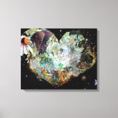 自分の世界 キャンバスプリント (正面)