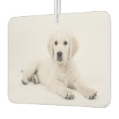 自分の両側をペットの写真にカスタムユニークする カーエアーフレッシュナー (左)