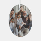 自分の両面の写真を作成する ガラスオーナメント (正面左)