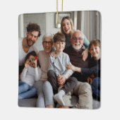 自分の両面の写真を作成する セラミックオーナメント (左)