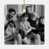 自分の両面の写真を作成する セラミックオーナメント (裏面)