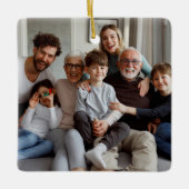 自分の両面の写真を作成する セラミックオーナメント (正面)