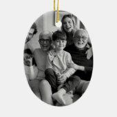 自分の両面の写真を作成する セラミックオーナメント (裏面)