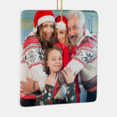 自分の両面の写真を作成する セラミックオーナメント (右)