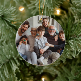 自分の両面の写真を作成する セラミックオーナメント