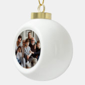 自分の両面の写真を作成する セラミックボールオーナメント (右)