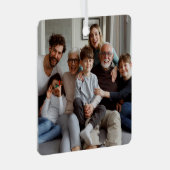 自分の両面の写真を作成する メタルオーナメント (正面右)