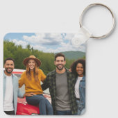 自分の両面フォトを作成する キーホルダー (裏面)