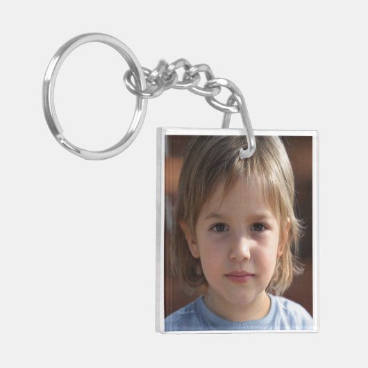 自分の両面写真を作成する キーホルダー (正面左)