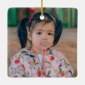 自分の両面写真を作成する セラミックオーナメント (裏面)