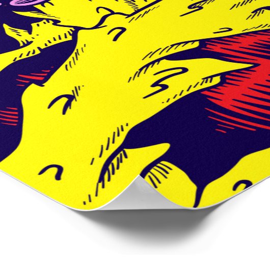 自分の中で戦信じう ポスター (角)